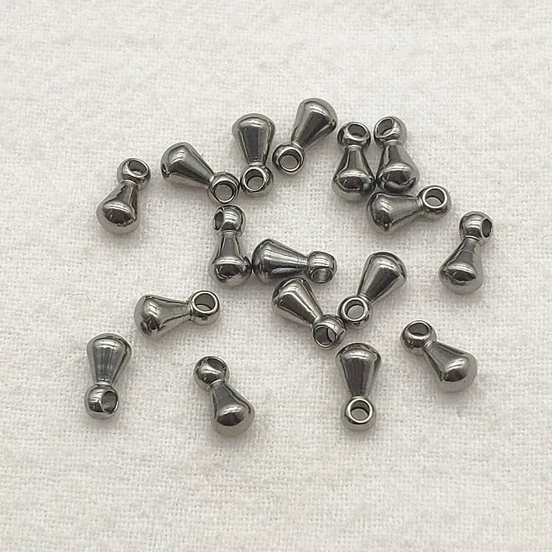 200pcs Stainless Steel Pendant Drop Charm DIY Jewelry Making