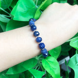 8x6mm Faceted Sodalite Stone Beads Rondelle Spacer for Jewelry Making