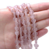 8x8mm Heart Cat Eye Stone Beads Opal Spacer for Jewelry Making