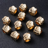 8x9mm Silver Colors Flower Plastic Loose Spacer CCB Beads Lot