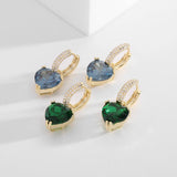 Sweet Temperament Earrings: Heart Shaped Clasp