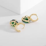 Sweet Temperament Earrings: Heart Shaped Clasp