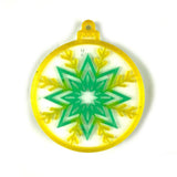 Christmas Ball Keychain Resin Mold DIY Xmas Pendants Ornaments Silicone Mould