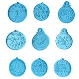 Christmas Ball Keychain Resin Mold Xmas Ornaments Silicone Mould DIY Craft