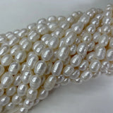 9-10MM 66Pcs/2Strands Natural Freshwater Pearl Earring Charms Jewelry Beads