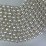 9-10MM 66Pcs/2Strands Natural Freshwater Pearl Earring Charms Jewelry Beads