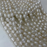 9-10MM 66Pcs/2Strands Natural Freshwater Pearl Earring Charms Jewelry Beads