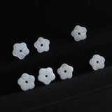 Natural Freshwater Shell Flower Earring Beads Jewelry 80Pcs