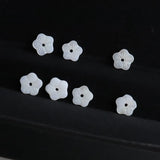 Natural Freshwater Shell Flower Earring Beads Jewelry 80Pcs
