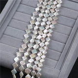 9*10mm AA Rhombus Shape Irregular Pearl Loose Beads for Jewelry Making