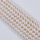 9-10mm Round Freshwater Pearl Chain for Necklace