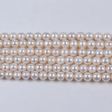 9-10mm Round Freshwater Pearl Chain for Necklace