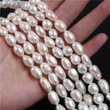 9-10mm Baroque Fresh Water Pearls Strand