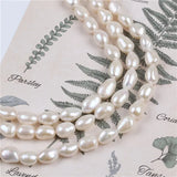 9-10mm Baroque Fresh Water Pearls Strand