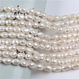 9-10mm Baroque Fresh Water Pearls Strand