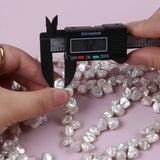 9-10mm High Top Drilled Keshi Pearl Strand