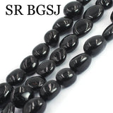 Irregular Nugget Button Tourmaline Gems DIY Beads Strand