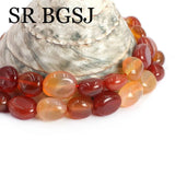 Carnelian Agat Gems Natural Stone DIY Beads Strand