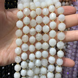 9-10mm Natural Amazonite Sunstone Crystal Agate Moonstone Beads 15''