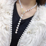 9-10mm Freshwater Pearl Necklace for Women Wedding
