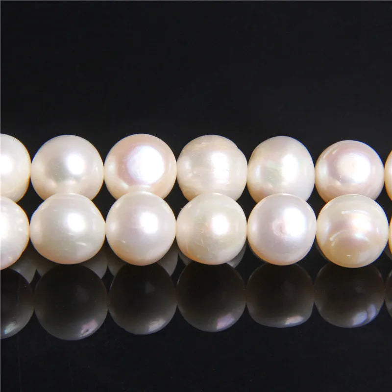 9-10mm Natural Pearl AA Freshwater Pearl Beads for DIY Jewelry Making