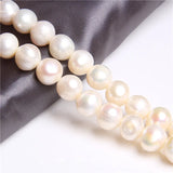 9-10mm Natural Pearl AA Freshwater Pearl Beads for DIY Jewelry Making