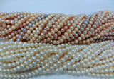 9-10mm Shell Pearl Loose Beads 15 inch DIY Jewelry