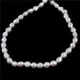 9-10mm Natural Baroque Freshwater Pearl Bead Strand