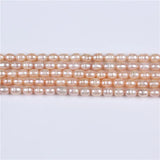 9-10mm Natural Fresh Water Rice Pearl Drops for Jewelry Making