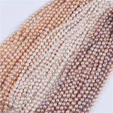 9-10mm Natural Fresh Water Rice Pearl Drops for Jewelry Making