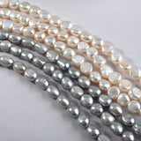 9-10mm Freshwater Baroque Pearl Beads DIY Jewelry Material