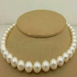 9-10mm South Sea Pearl Necklace with Pray Wristband