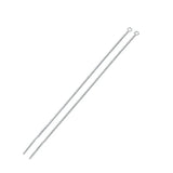 925 Sterling Silver Long Tassel Chain Ear Line Charms for DIY Earrings