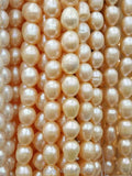 9-11MM 32Pcs AA+ Natural Freshwater Pearl Bead Strands