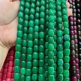 Natural Aquamarina Stone Beads 9x11mm Loose Spacer Beads 15 Inch