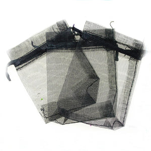 100pcs Organza Gift Bags 9*12cm Jewelry/Wedding/Christmas