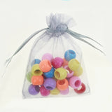 100pcs 9x12cm Gray Gift Bags For Jewelry/Wedding/Christmas/Birthday