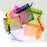 100pcs Multicolor Gift Bags For Jewelry - Yarn Bag With Handles