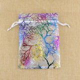 Colorful Organza Bag Drawstring Jewelry Packaging Bags 20pcs
