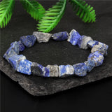 Irregular Crystal Beads Bracelet Rough Natural Stone Rose Quartzs Bracelets
