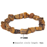 Irregular Crystal Beads Bracelet Rough Natural Stone Rose Quartzs Bracelets