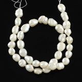 9~12mm Natural Keshi Pearl Beads 36pcs/strand