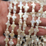 9*14mm Natural Cross Pearl Freshwater Baroque Pearl Beads for Jewelry Making
