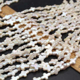 9*14mm Natural Cross Pearl Freshwater Baroque Pearl Beads for Jewelry Making