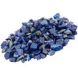 Lapis Lazuli Tumbled Stone Chips 460g Crushed Pieces Irregular Stones Beads