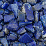 Lapis Lazuli Tumbled Stone Chips 460g Crushed Pieces Irregular Stones Beads
