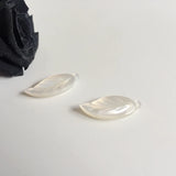 Natural Mother Shell Charms Beads Pendants 10Pcs 9*20MM