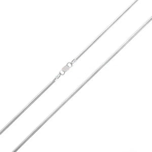 Venetian Silver Chain Choker Necklace for Men and Women