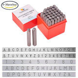 Metal Stamp Set A-Z & 0-9 Symbol Iron Stamps Punch Press DIY