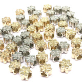 9*8mm Flower CCB Beads Needlework Spacer Big Hole Bead for Jewelry Findings